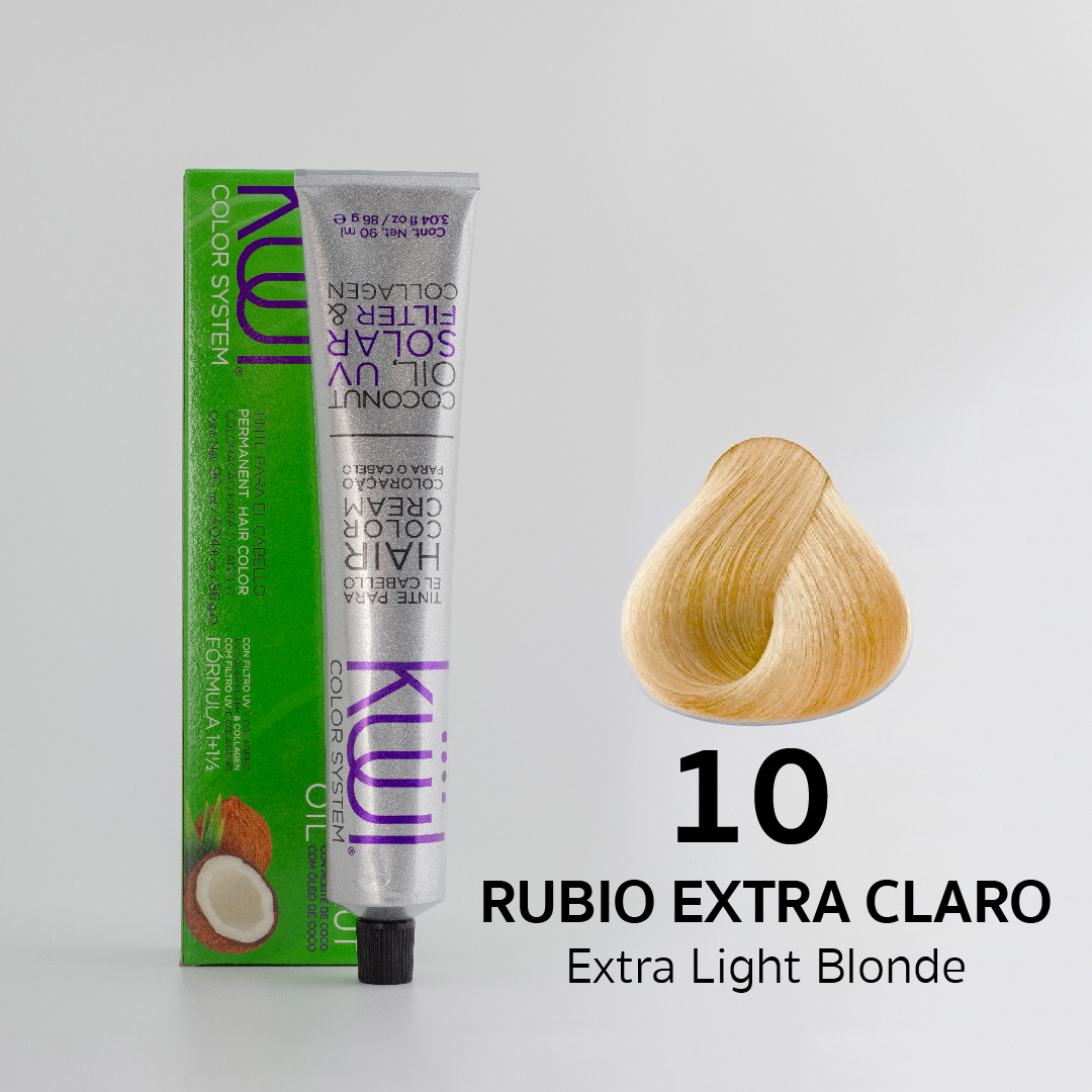 10 Rubio Extra Claro - Kuul color system