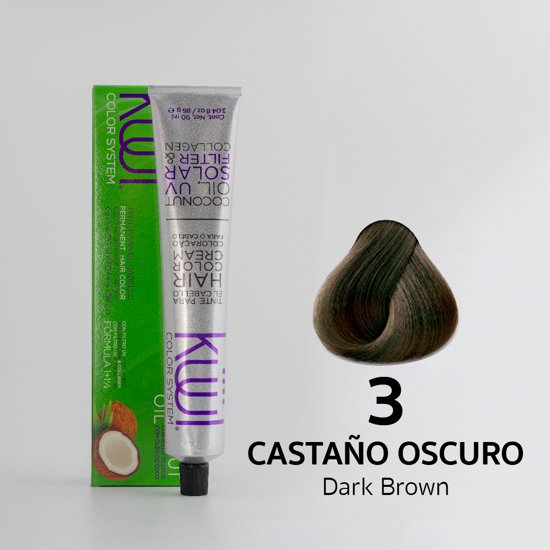 3 Castaño Oscuro - Kuul color system