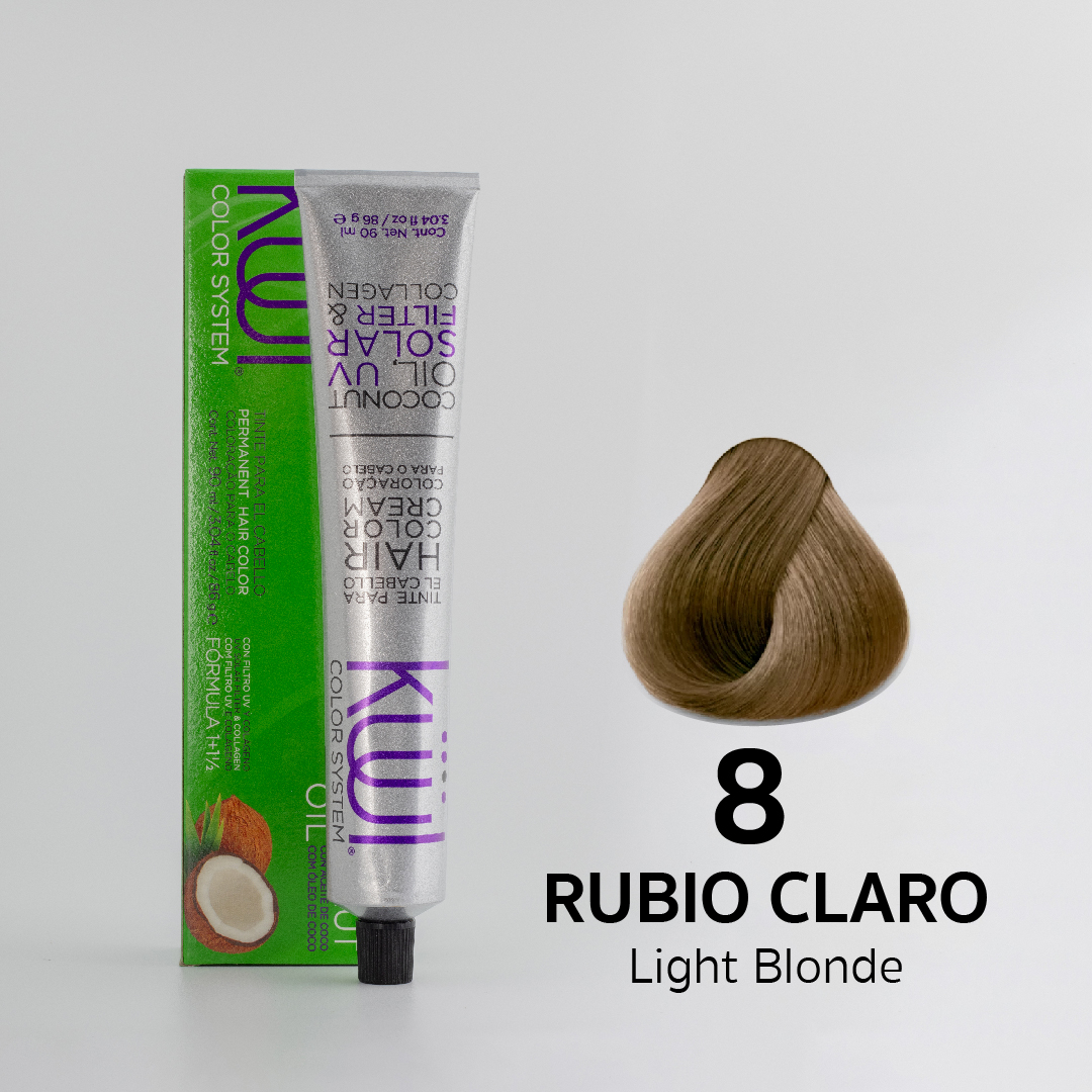 8 Rubio Claro - Kuul color system