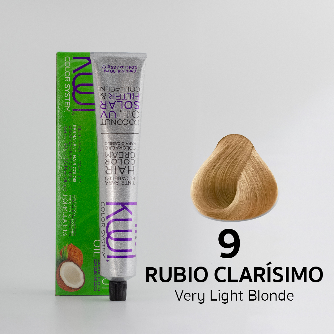 9 Rubio Clarísimo - Kuul color system