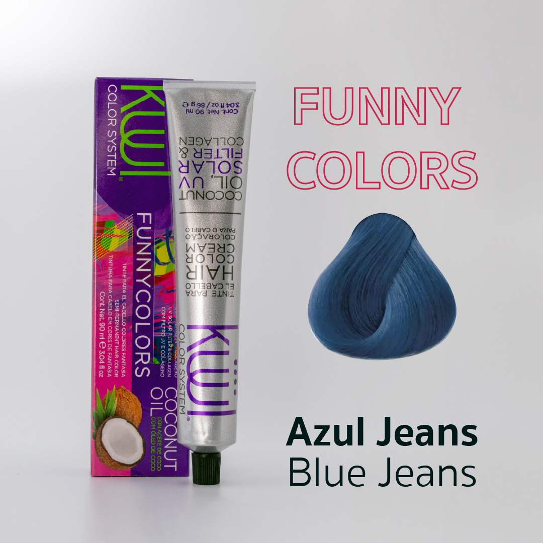 Blue Jeans - Azul Jeans - Funny Colors - Kuul Color system
