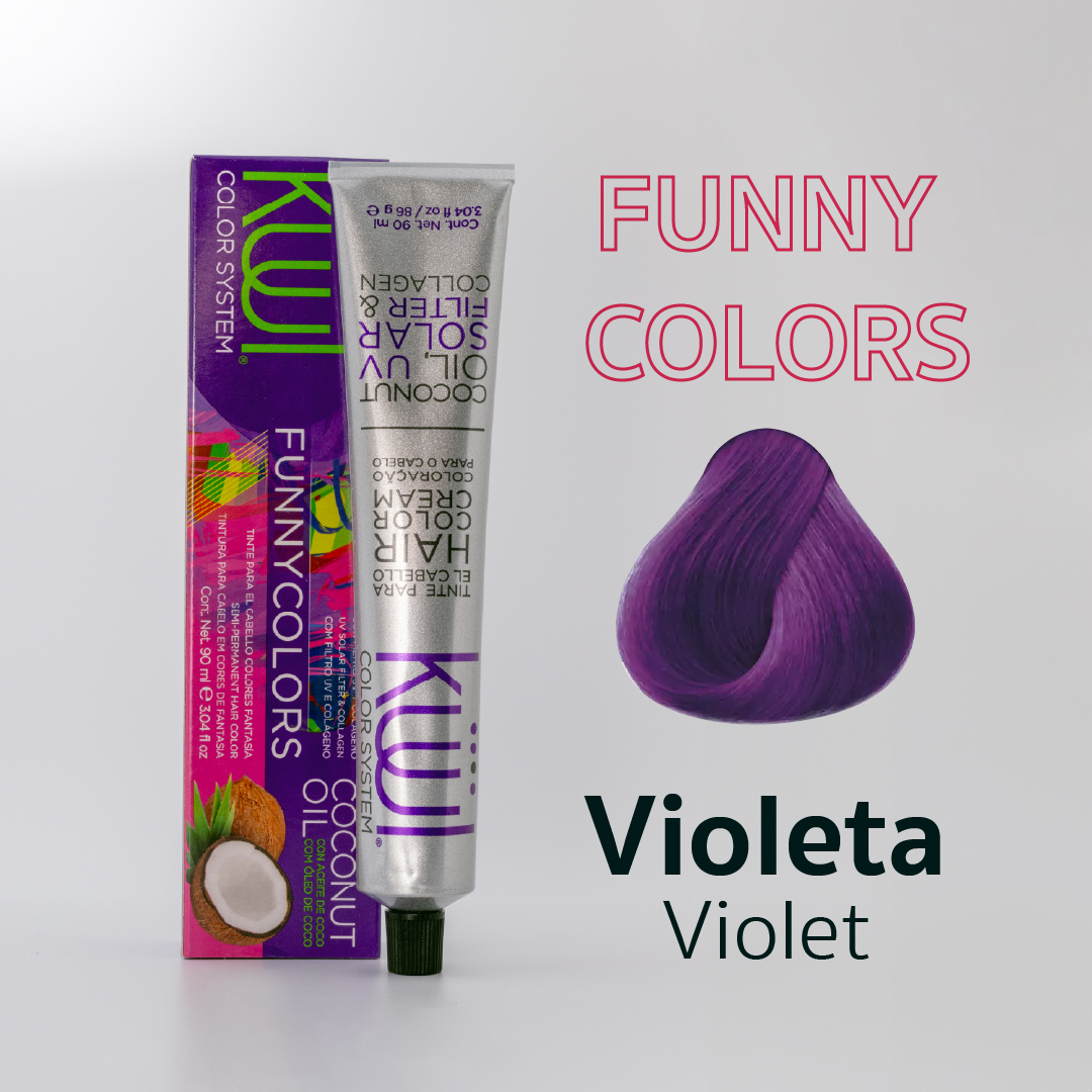 Violeta Fantasia - Violet Funny - Kuul Color - lucyglam