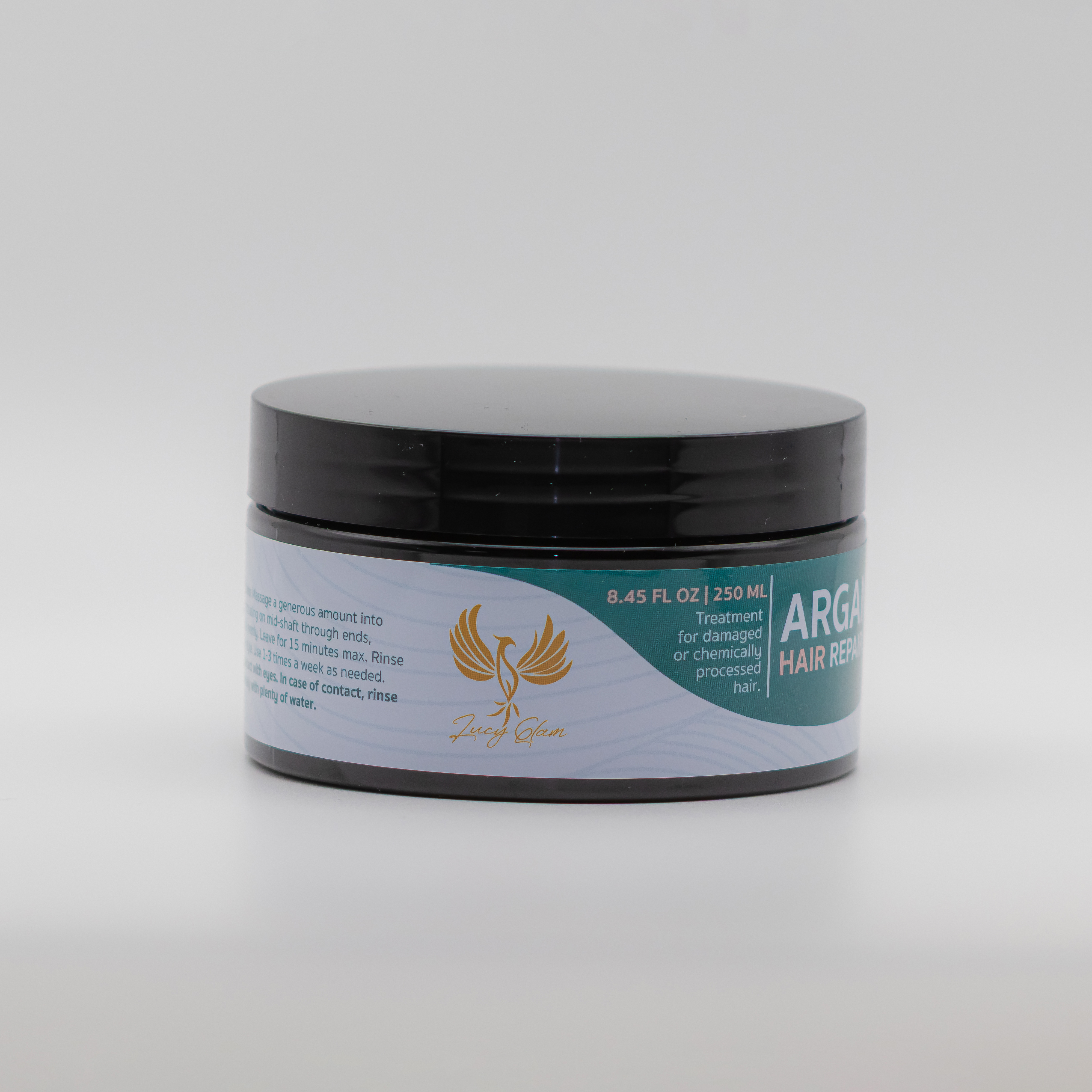 LUCYGLAM Argan Oil repair mask - 8.45 fl Oz.