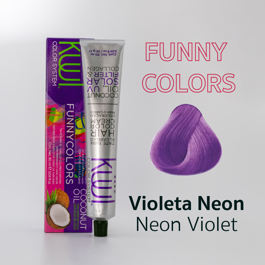 Violeta neon - neon violet Kuul Color system
